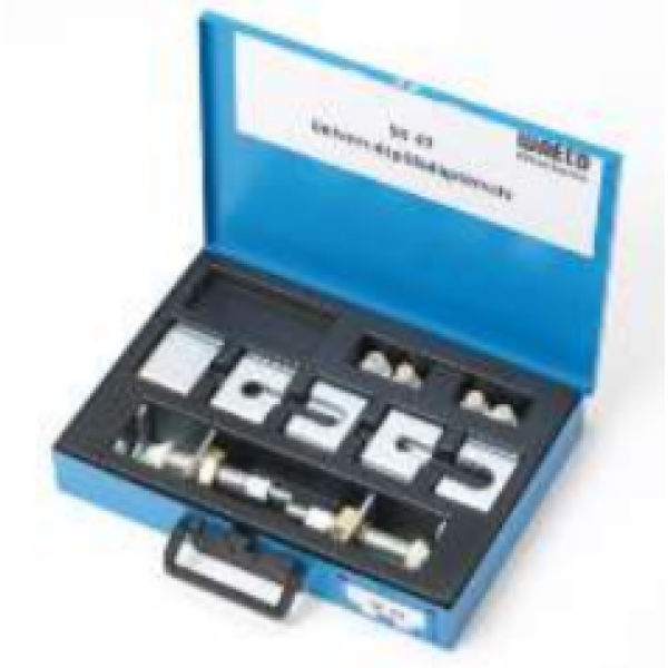 Универсальный  комплект адаптеров для промывки кондиционеров II, из 18 деталей